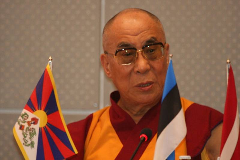 His,Holiness,The,14th,Dalai,Lama,,Visit,In,Tallinn,,Estonia,