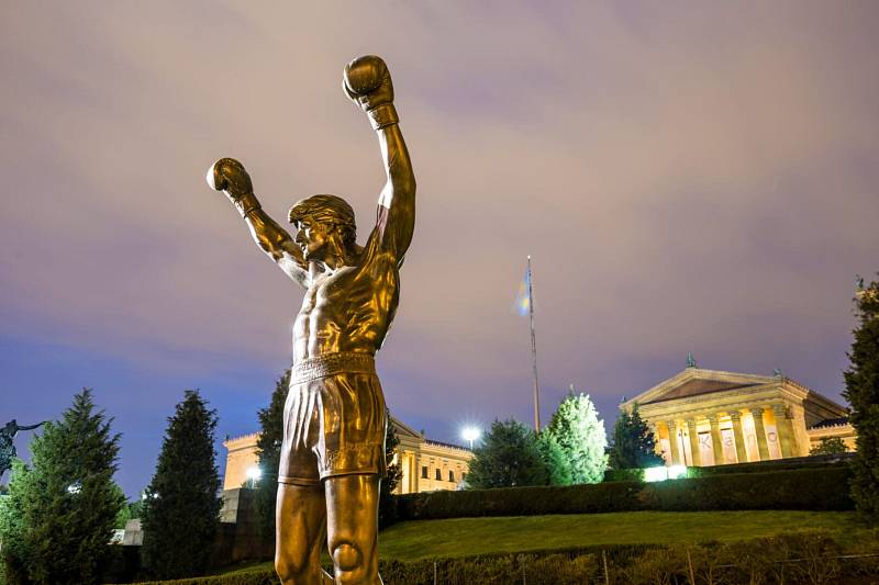 Philadelphia,-,May,6:,The,Rocky,Statue,In,Philadelphia,,Usa,