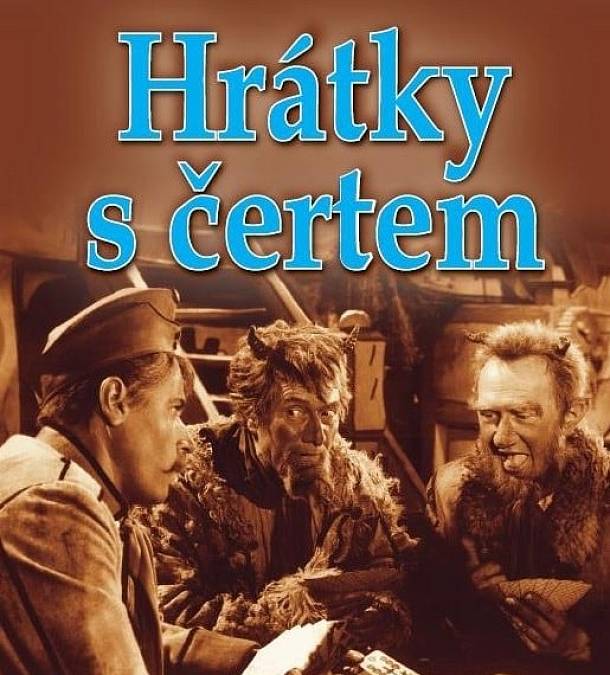Hrátky s čertem (1956).
Princezna Dyšperanda a její služka Káča by se moc rády vdávaly, nemají ale za koho. Když se objeví jakýsi myslivecký mládenec a nabídne, že jim sežene ženichy za pouhý podpis vlastní krví, děvčata příliš neváhají. Jenomže ten vykutálený panáček byl ďábel a ony se mají smažit v pekle! Naštěstí je tu ještě vysloužilý voják Martin Kabát, který se nebojí ani čerta a nehodlá mu ty dvě nevinné duše nechat grátis... Nestárnoucí pohádku natočil v roce 1956 Josef Mach podle divadelní hry Jana Drdy, který s režisérem spolupracoval na scénáři filmu. Kostýmy i stylizované ateliérové dekorace nesou pečeť nezaměnitelného rukopisu svého autora – malíře a ilustrátora Josefa Lady.