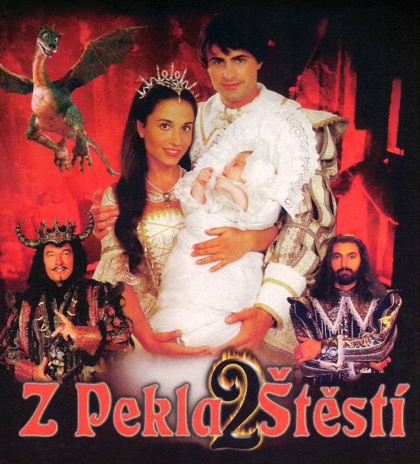 Z pekla štěstí a Z pekla štěstí 2.
Pohádka o poctivém a čestném chasníkovi Honzovi, jenž na útěku před verbíři pozná cenu lásky i kamarádství. Díky kouzelným darům přemůže hrozivého draka, ale namísto odměny se setká jen s intrikami panovníka a jeho rozmazlené dcery.