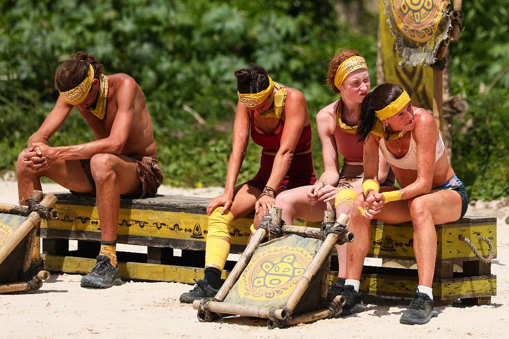 Survivor 2025: Po 50 dnech už zábrany padají. Pája odložil jediný kus oblečení a Michal na 3 vteřiny skočil na Natálii