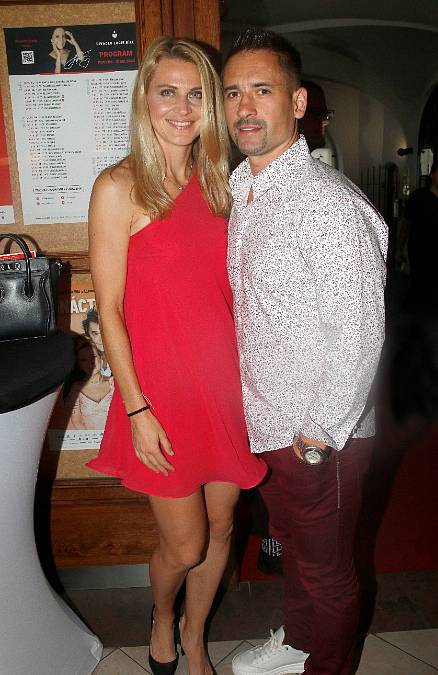 Lucie Vondráčková a Tomáš Plekanec