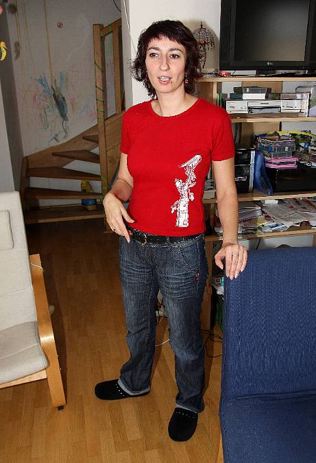 Vzácný okamžik, kdy Babčáková ukázala své soukromí