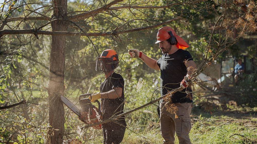 Farma Vojty Kotka: Slunce, ovce, 40 náklaďáků kamení a vlak, co předpovídá déšť