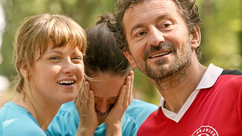 Ženy v běhu na obrazovce