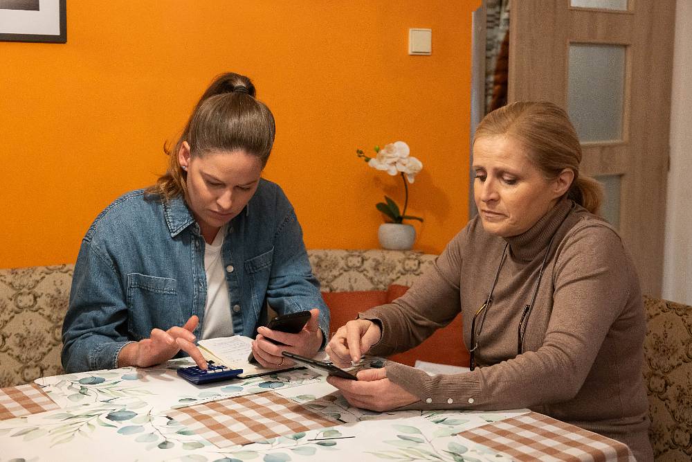 Ulice a babička Jiřina