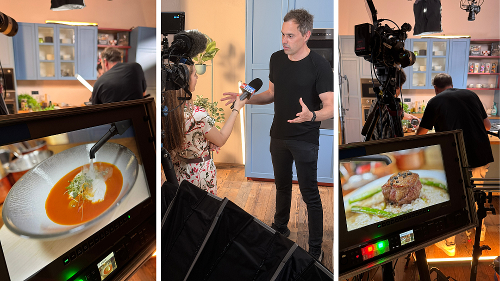 Šéfkuchař Filip Sajler znovu před kamerou: V ranní show na Primě spojí poctivou kuchyni a rychlé recepty