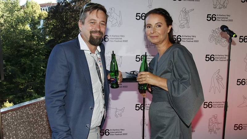 Jan Dolanský a Lenka Vlasáková, setkání k filmu A pak přišla láska…