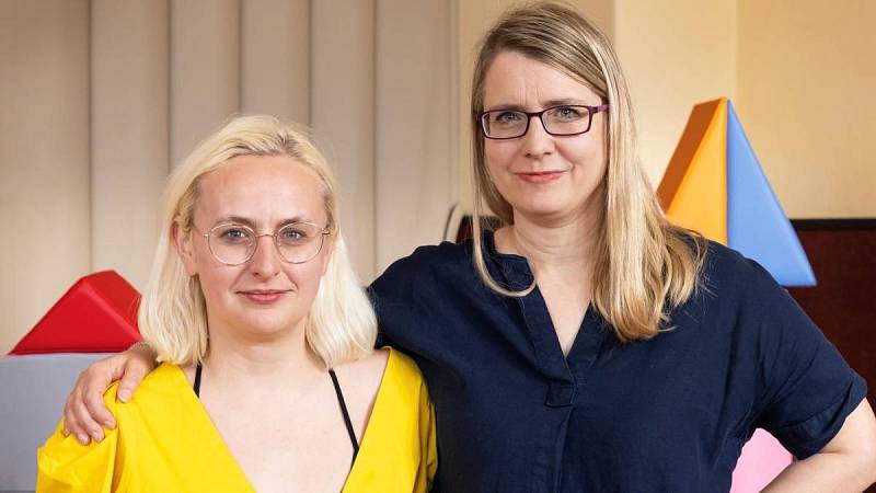 Kateřina Krobová a Lucie Macháčková