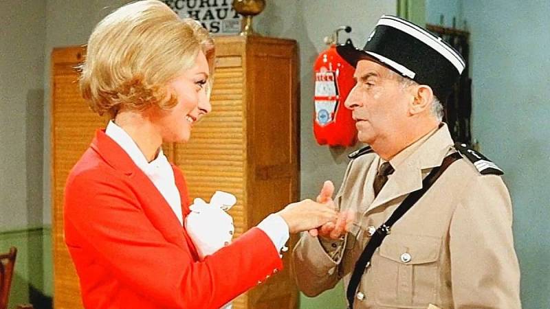 Claude Gensac a Louis de Funès