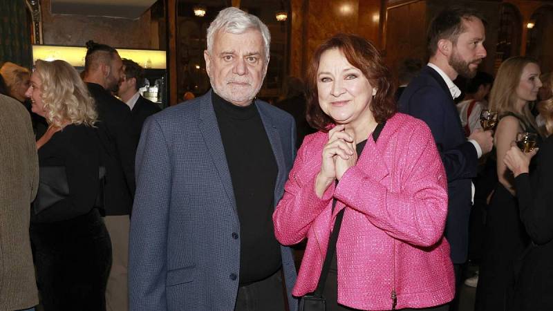 Petr Štěpánek a Zlata Adamovská