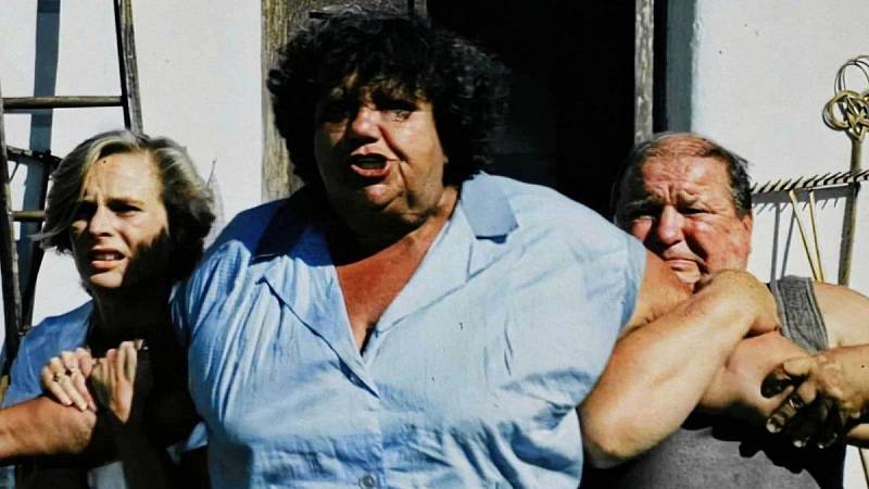 Helena Růžičková s filmovou dcerou a manželem v komedii Z. Trošky