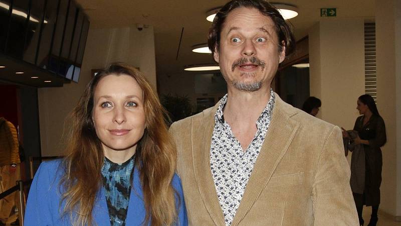 Tereza Bebarová a její partner Ivan Kotmel, s nímž má dvě dcery