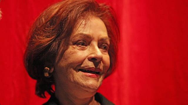 Německá herečka Karin Dor na Berlinale 2015