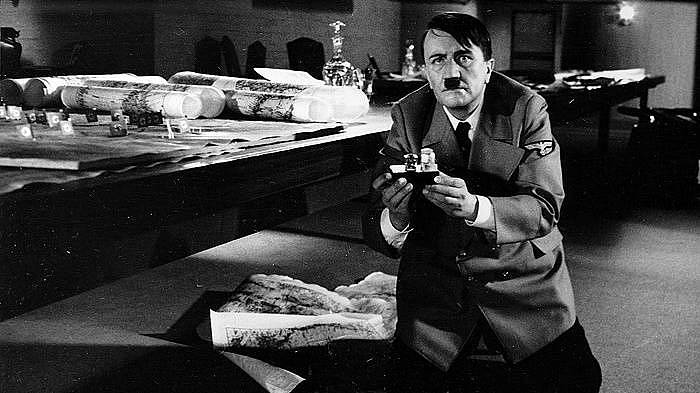 František Vicena jako Adolf Hitler