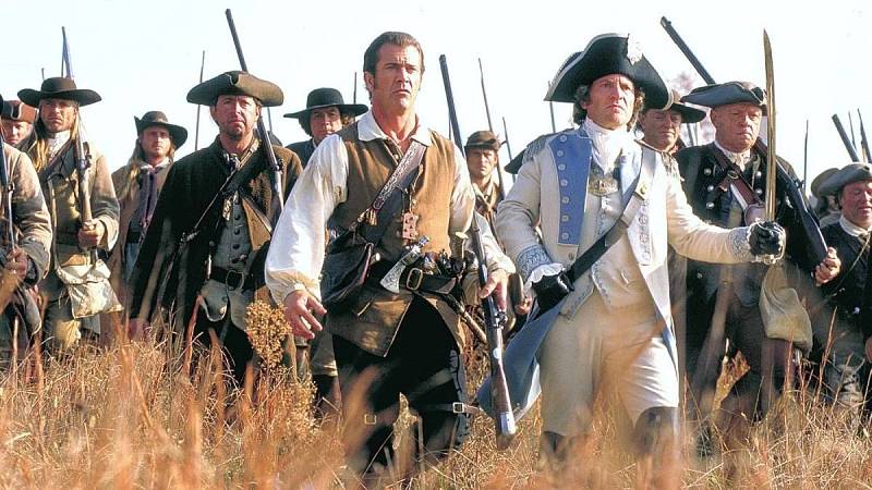 Mel Gibson ve válečném filmu Patriot