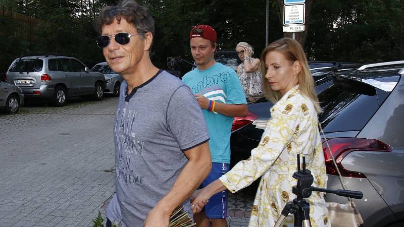 Pavla Kříže s manželkou Jolanou