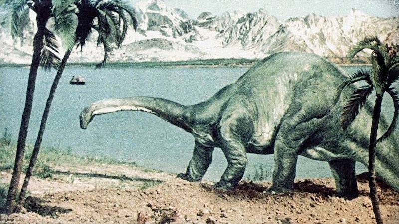 záběr z filmu Cesta do pravěku