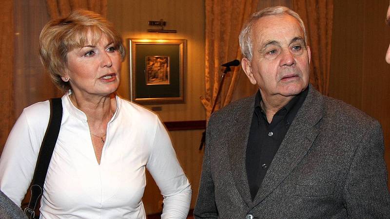 Eliška Balzerová s manželem