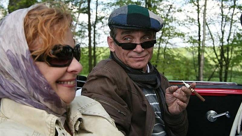 Oldřich Kaiser a Kamila Magálová