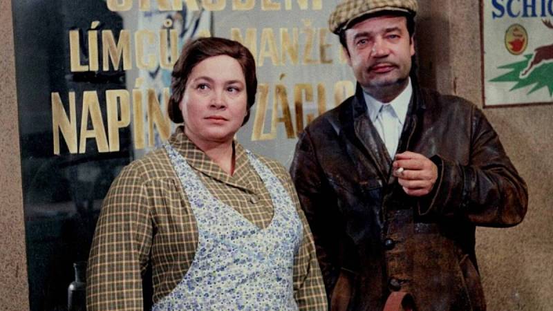 Byl jednou jeden dům (1975), Míla Myslíková a Vladimír Menšík