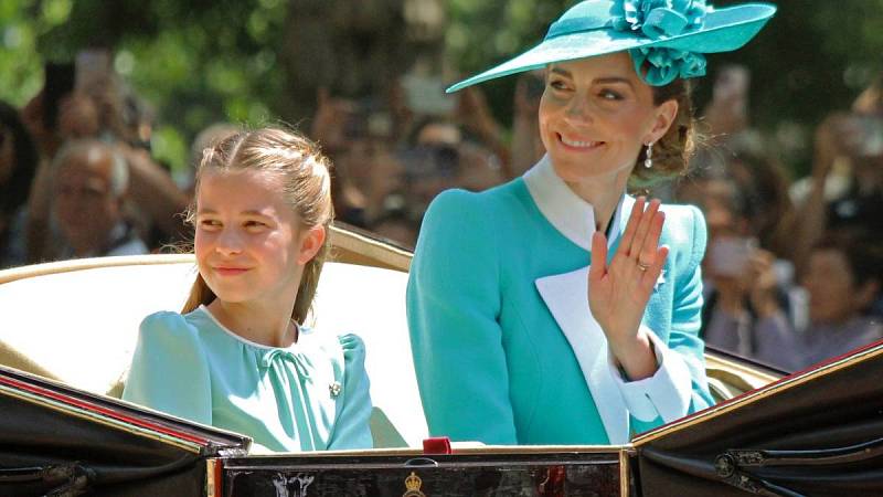 princezna Charlotte s matkou