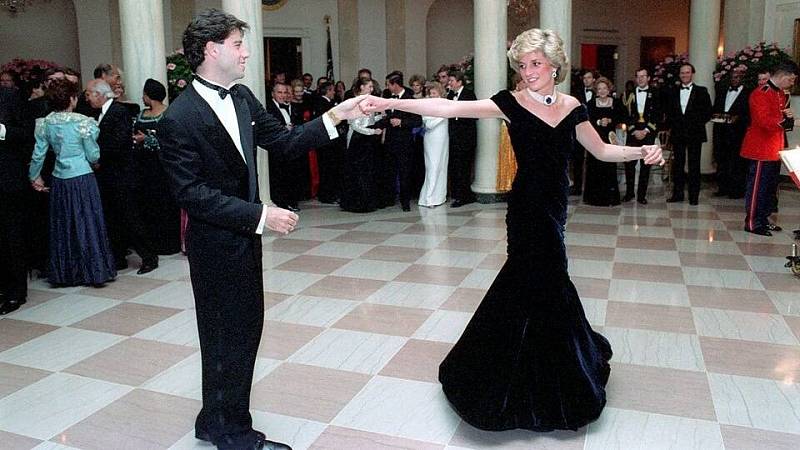 princezna Diana v Bílém domě, tanec s Travoltou