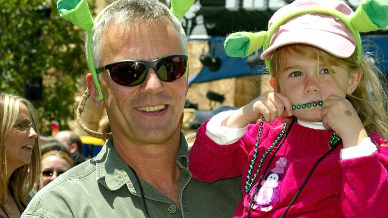 Richard Dean Anderson na filmové premiéře Shrek 4-D v roce 2003