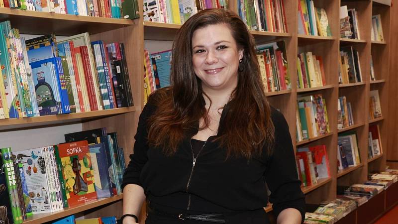 Eva Hacurová, křest knihy Děcko