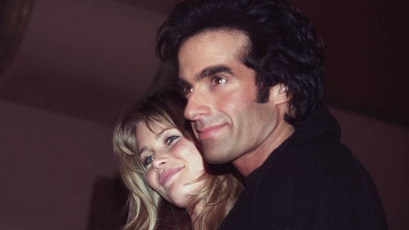 David Copperfield a Claudia Schiffer