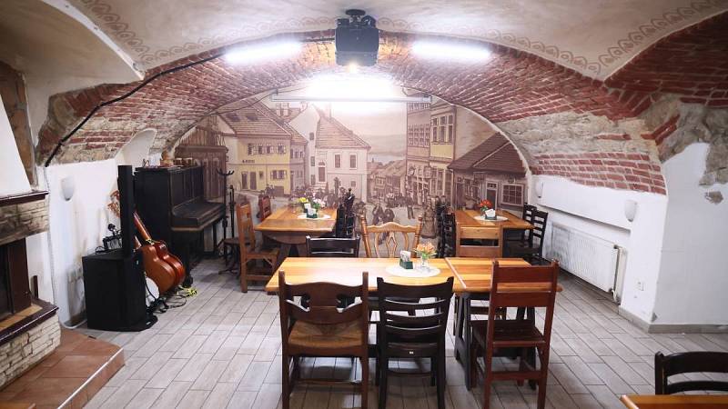 interiér restaurace