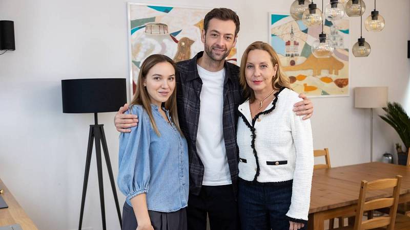 Kateřina Ujfaluši, Radúz Mácha a Barbara Lukešová