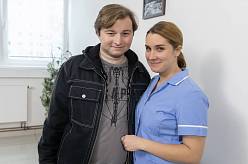 Vojtěch Machuta z Ulice už si pilotování vyzkoušel. Vedle letectví má rád divadlo. Hraje v Pomeranči