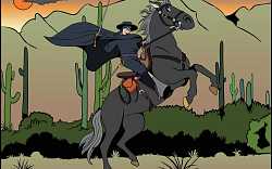 Zorro ve filmovém zpracování aneb španělský Jánošík, který ochraňoval chudé a mstil se za bezpráví